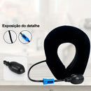 Coleira de Tração Cervical Inflável – Alívio Imediato para Dores no Pescoço e Correção Postural