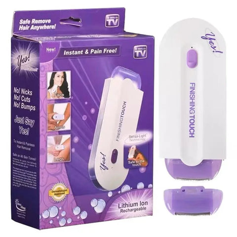 Depilador Recarregável Facial e Corporal - Remoção Suave e Sem Dor - Entrega de 4/5 dias