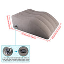 Travesseiros de perna de elevação de PVC Travesseiro de pé Travesseiro de perna inflável Almofada de joelho leve Travesseiro de cunha portátil