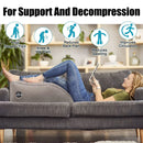 Travesseiros de perna de elevação de PVC Travesseiro de pé Travesseiro de perna inflável Almofada de joelho leve Travesseiro de cunha portátil