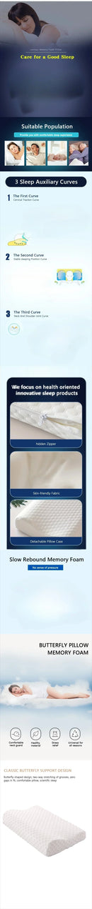 1pc travesseiro de espuma de memória, tecido de malha poliuretano sensor de temperatura de recuperação lenta