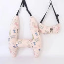 Pacote com 2 adoráveis almofadas de assento de carro ultramacio com cinto seguro – garantem cochilos refiados na marcha - Amagi de segurança aprimorada