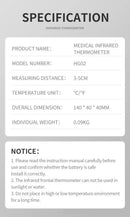 Termômetro Infravermelho Digital Sem Contato - Precisão e Conforto