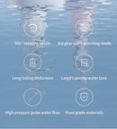 Dentes água flosser elétrica irrigador oral portátil casa limpeza dental recarregável à prova dwaterproof água ferramenta de remoção tártaro