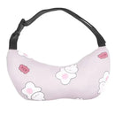 Pacote com 2 adoráveis almofadas de assento de carro ultramacio com cinto seguro – garantem cochilos refiados na marcha - Amagi de segurança aprimorada