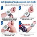 Monitor de Pressão Arterial de Pulso Digital Portátil