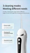 Dentes água flosser elétrica irrigador oral portátil casa limpeza dental recarregável à prova dwaterproof água ferramenta de remoção tártaro