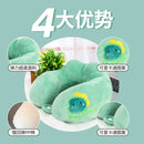 Travesseiro em forma de u dos desenhos animados travesseiro de pescoço protegendo travesseiro cervical travesseiro de pescoço em forma de u escritório bonito portátil avião vagão