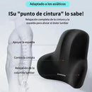 Almofada lombar de espuma de memória para cadeiras de jogos de escritório de carro e suporte de cintura pós-parto travesseiro multifuncional para alívio da dor