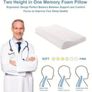 1pc travesseiro de espuma de memória, tecido de malha poliuretano sensor de temperatura de recuperação lenta