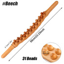 Bastão de Massagem em Madeira – Terapia Linfática e Relaxamento Muscular