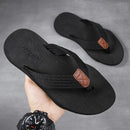 Chinelos masculinos verão flip flops marca moda ao ar livre confortável casual slides sapatos antiderrapantes sandálias de praia 6 cores