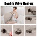 Travesseiros de perna de elevação de PVC Travesseiro de pé Travesseiro de perna inflável Almofada de joelho leve Travesseiro de cunha portátil