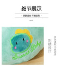 Travesseiro em forma de u dos desenhos animados travesseiro de pescoço protegendo travesseiro cervical travesseiro de pescoço em forma de u escritório bonito portátil avião vagão