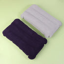 Travesseiro inflável portátil de pvc, travesseiro de ar para dormir, acampamento, viagem, caminhadas ao ar livre, vôo, dobrável, descanso de cabeça