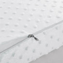 Travesseiro de espuma de memória para dormir, travesseiro lateral ajustável para pescoço, ombro, alívio da dor, travesseiro ortopédico de contorno jaf028