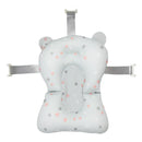 Anti-derrapante assento de almofada de banho flutuante para bebê recém-nascido, travesseiro anti-derrapante, suporta conforto e apoio, 0-12 meses