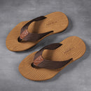 Chinelos masculinos verão flip flops marca moda ao ar livre confortável casual slides sapatos antiderrapantes sandálias de praia 6 cores