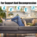 Travesseiros de perna de elevação de PVC Travesseiro de pé Travesseiro de perna inflável Almofada de joelho leve Travesseiro de cunha portátil