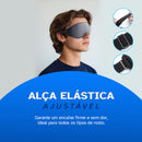 Máscara de Dormir 3D com Bloqueio Total de Luz