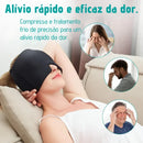 AliviGel - Touca Compressão para Dores de Cabeça e Enxaquecas