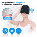 AliviGel - Touca Compressão para Dores de Cabeça e Enxaquecas